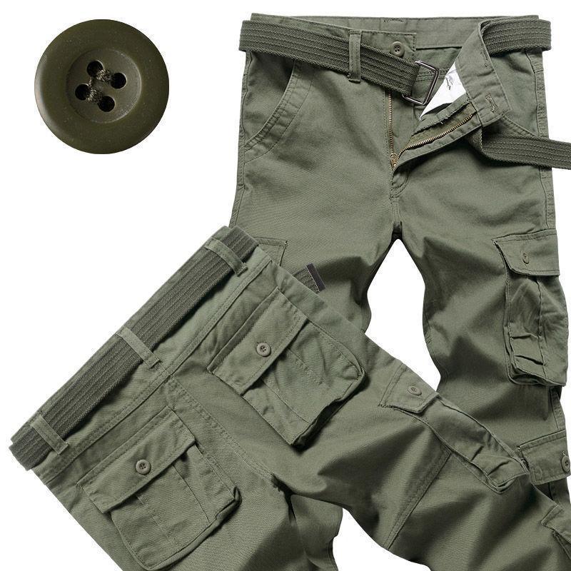 Модные камуфляжные брюки, рабочие брюки, мужские брюки на шнурке, свободные повседневные брюки большого размера, брюки с несколькими карманами, рабочие брюки