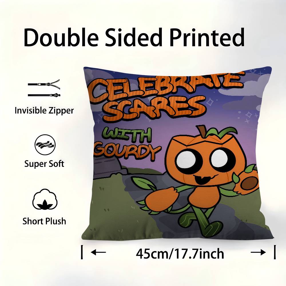 Game DDandys World Pillowcases Home Bedding Decorative Pillow Cover Wedding Super Soft Pillow Case