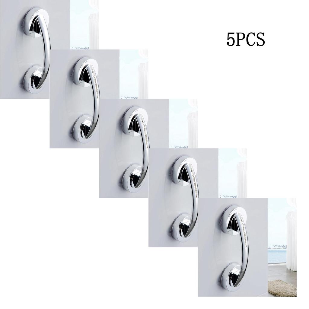 Bath Safety Handle Suction Cup Handrail Bathroom Grip Tub Shower Bar Rail