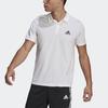 Adidas Performance Training Breathable Short Sleeve Polo Shirt Men Tops White GM2154