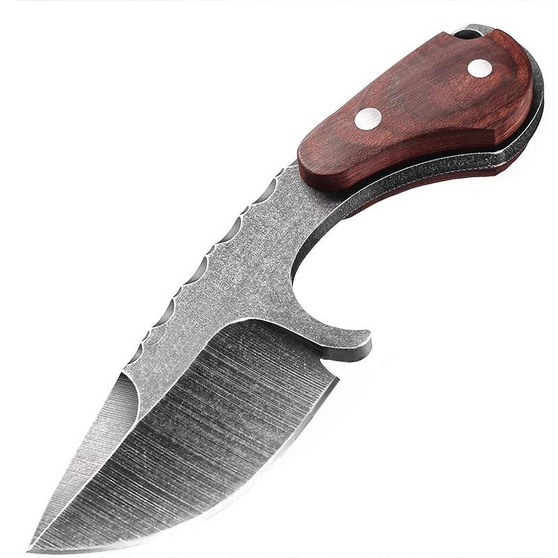 Stainless Steel Knife Outdoor Knife High Hardness Knife Outdoor Survival Knife Camping Special Blade Household