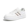 2025 Spring Little White Shoes New Korean Version Ins Female Students Height Increase Platform Sports Board Shoes Casual Shoes Tide 8609