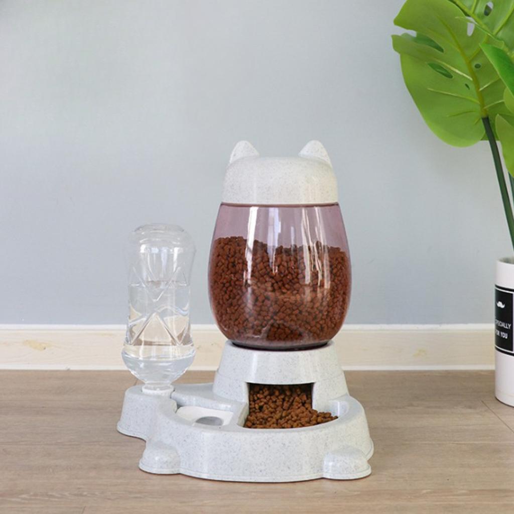 Automatic feeder, waterer, bowl, cat, dog, 2 tanks, PetJet distributor