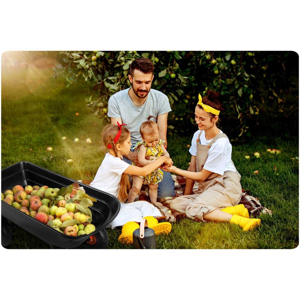 Garden Cart Dump Trailer Humberg 4872