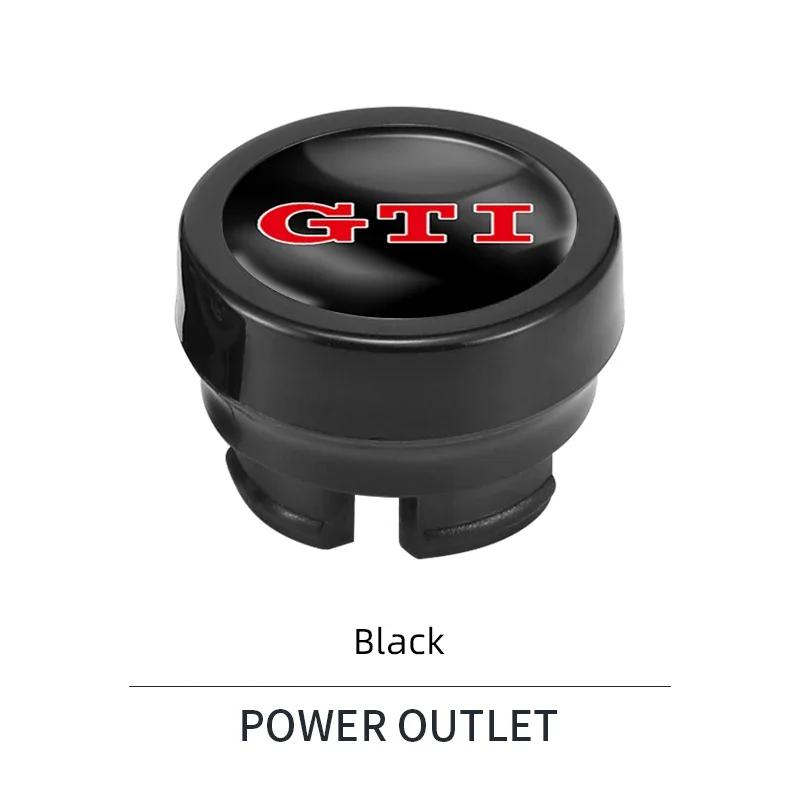 hijk1 ·Car Cigarette Lighter Dust Cover Trim Cap Auto Accessories For VW GTI Polo Golf Passat Tiguan Arteon Touareg CC Taigo Caddy