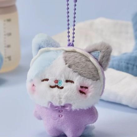 10 см Аниме Dreamiez Мультяшная кукла Плюшевая игрушка Креативная новая плюшевая кукла Брелок-аксессуар для рюкзака Подарок для друзей