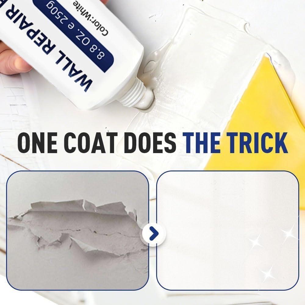 Crack Repair Dry Wall Repair Kit Quick-Drying Formula Wall Patch Kit  Home Repair