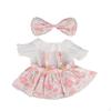 38 Cm Plush Doll Clothes Dress Soft,Plush Accessories,Stylish Pretend Play Role Playing