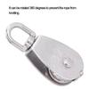 M25/32/50mm Lifting Pulley Roller 304 Stainless Steel Boat Lifting Rope Pulley  Heavy Duty Lifting