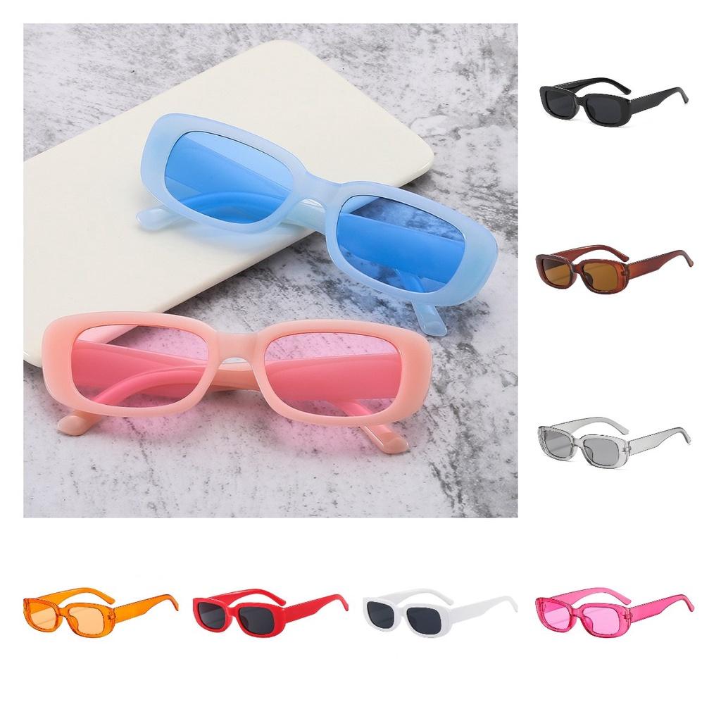 Retro And Cool Square Sunglasses With Multiple Colors For Women And Adults