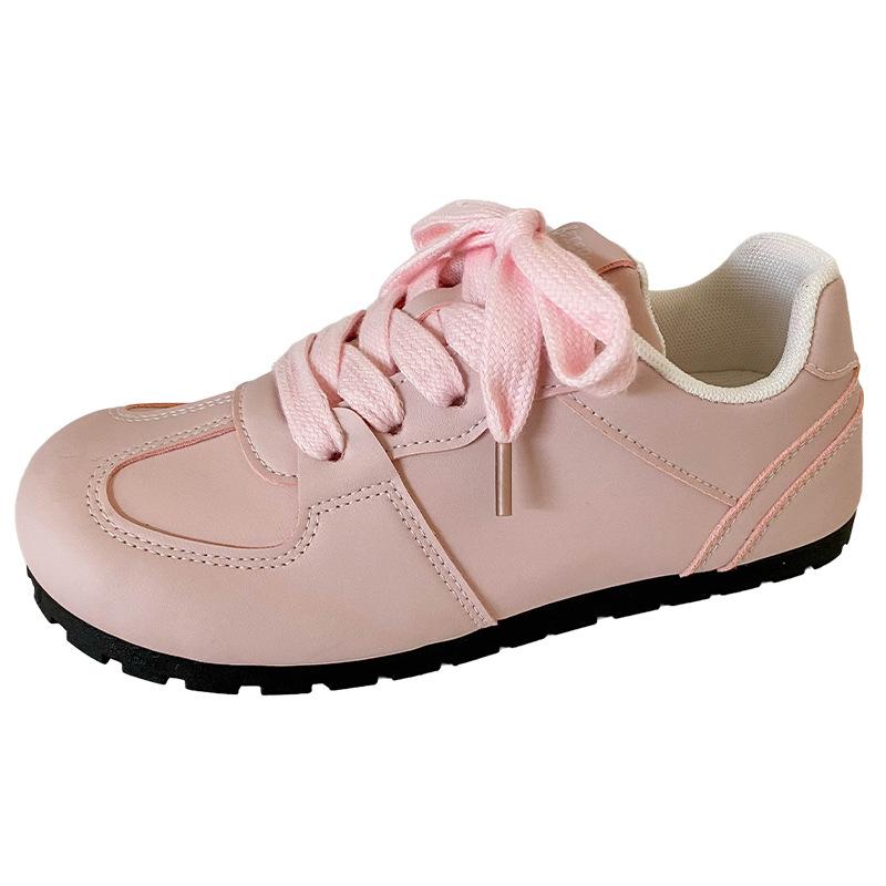 B3506 Puff Shoes Series/латексные стельки Mango Head Little White Shoes Женская обувь для скейтбординга Dexun Shoes 2024 Новинка Популярная