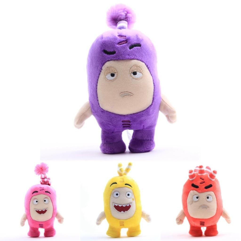 Oddbods 18cm Plush Soft Cuddly Toy Newt Bubbles Pogo Zee Jeff Fuse Slick Exceptionally Soft And Adorable