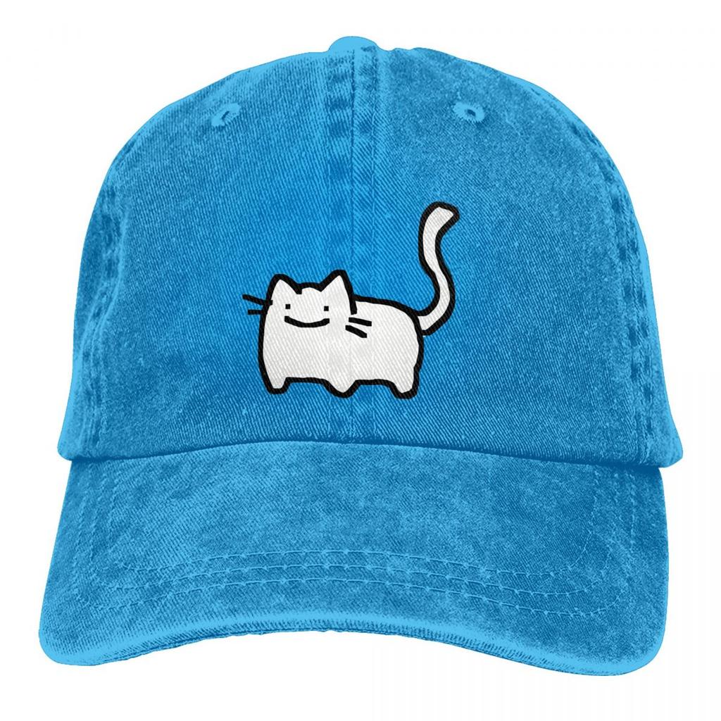 Cat Baseball Caps Peaked Cap Animal Sun Shade Hats for Unisex Women