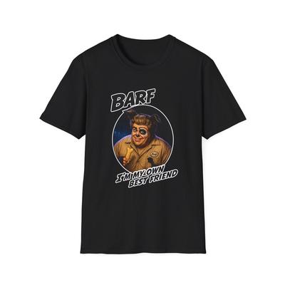 Футболка Spaceballs Barf Унисекс, Смешная футболка с принтом, Подарок любителю кино, Научная фантастика