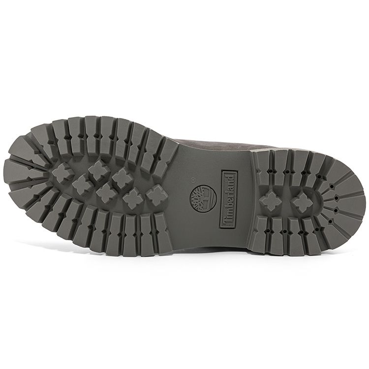 Timberland Кожаные прочные повседневные удобные ботинки для отдыха на открытом воздухе до середины голени мужские ботинки серые A616QW