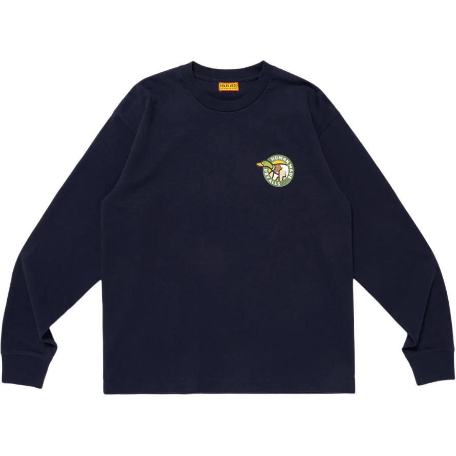 HUMAN MADE FW25 T-Shirts Unisex Crew Neck Moderate Straight Fit HM30CS045