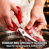 TUPI Stainless Steel Grill Shear Multifunctional Barbecue Scissors Food Vegetable Meat ScissorPeferct for BBQ Camping5