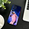 Чехол для телефона Y-Young Miko Do Not Disturb для Samsung S26, S25, S24, S23, S22, S21, S20, Ultra, Plus, FE Черный Мягкий Чехол