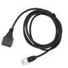 Кабель Ethernet CAT8 CAT8 OD 3,8 мм Сверхтонкий провод 8P8C 10 гигабит Папа-Мама RJ45 Прямая головка 1,5 метра кабель
