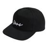 Vans 5-панельная бейсболка средней посадки из хлопка, унисекс, черная VN000QAGBLK