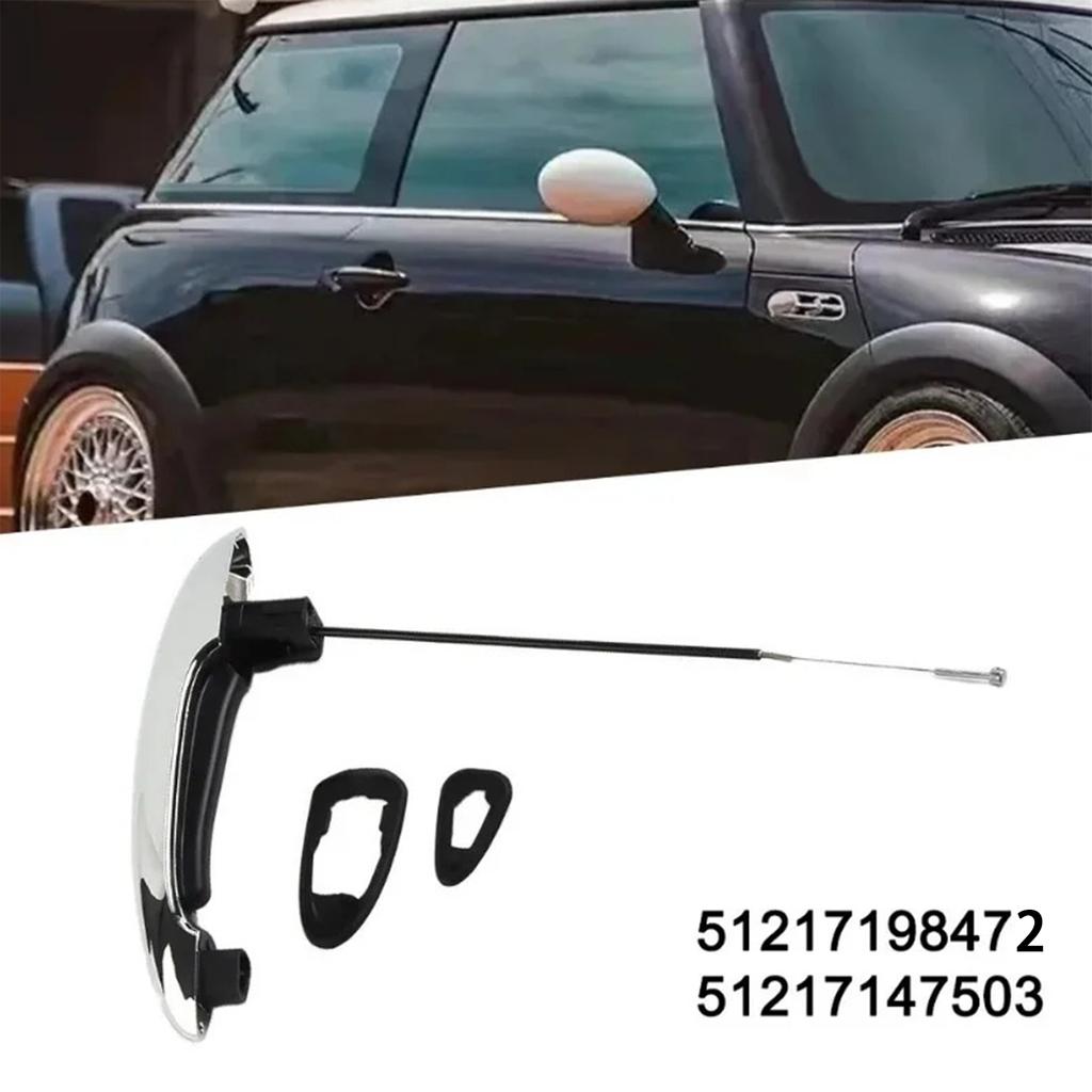 1PC Front Right Door Handle For BMW For Mini For CooperR50 R52 R53 R55 R56 R57 R58 R59 2002-2015 Exterior Parts