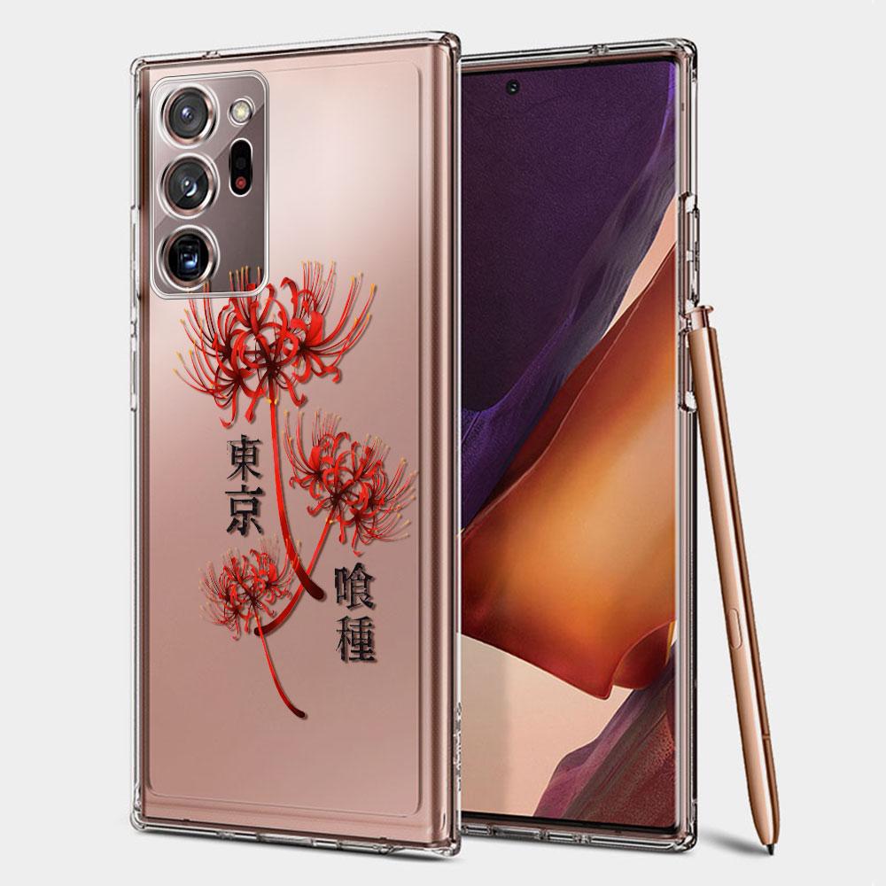 Прозрачный чехол с изображением аниме «Токийский гуль» для Samsung Galaxy Note 10 Lite 20 Ultra 9 8 S21 Plus S20 FE S10 S9 S8, силиконовый чехол для телефона