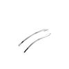 Fit For Benz EQE EQS - Silver Steel Exterior Rear View Mirror Strip Trim