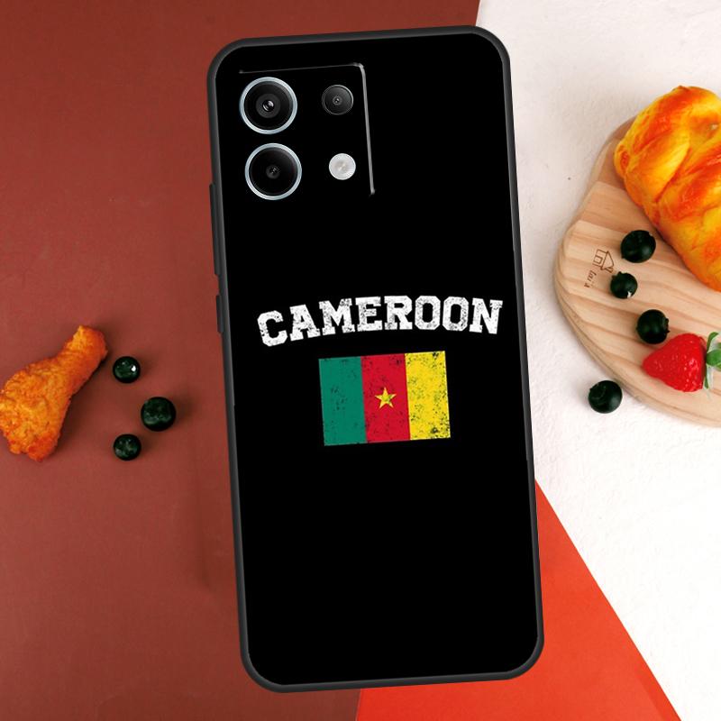 Republic of Cameroon Flag Case For Xiaomi Redmi Note 13 14 Pro 9 10 11 12 Pro 10S 11S 12S Redmi 13C 10C 12C 14C Coque