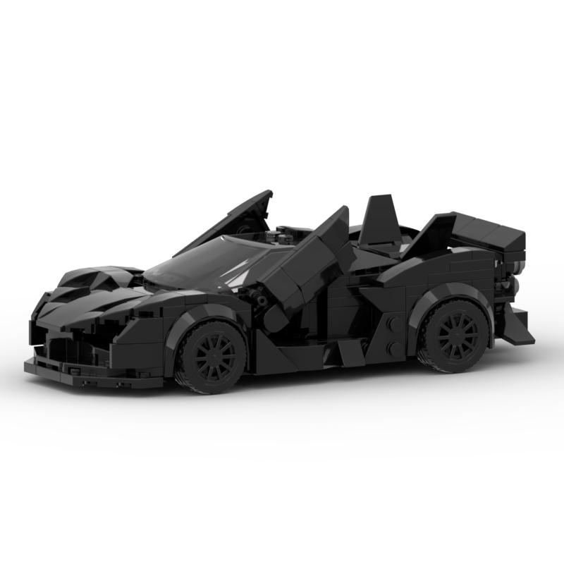 Техника MOC Город Автомобили Скорость Спортивный Автомобиль IE Строительные Блоки Carro Rennau Voiture Автомобиль Гонки Игрушки Подарок Новый 2024