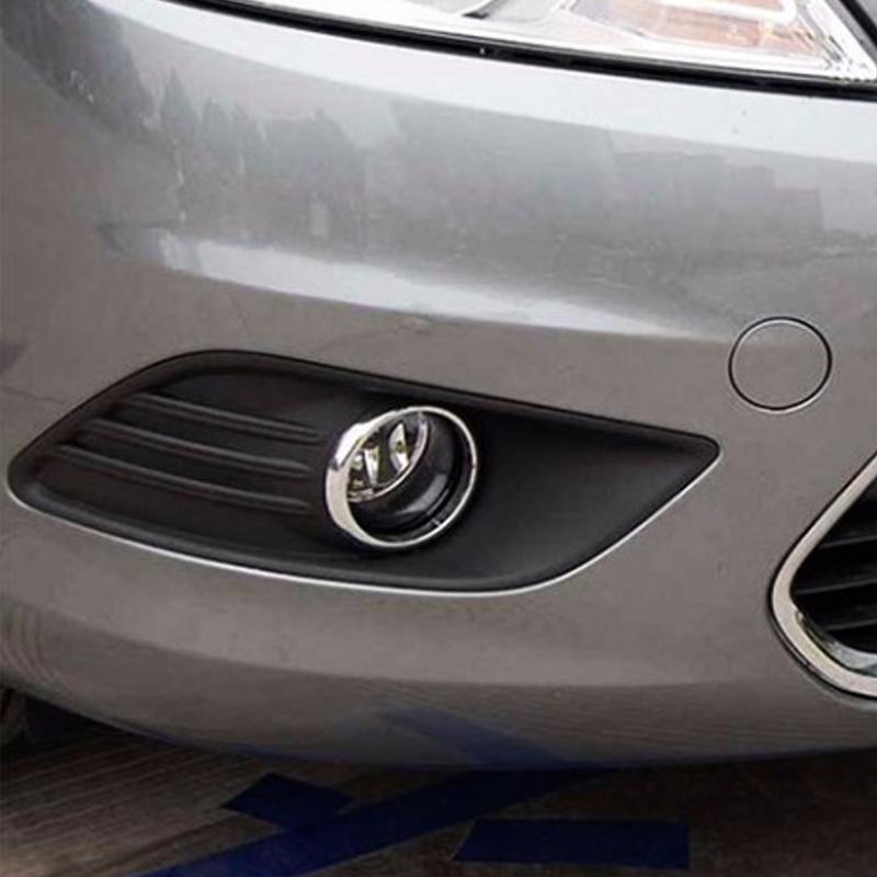 My Good Car ABS Chrome Передняя противотуманная фара Противотуманные фары Крышка-наклейка для Ford Focus 2 Mk2 2009 2010 2011 2012