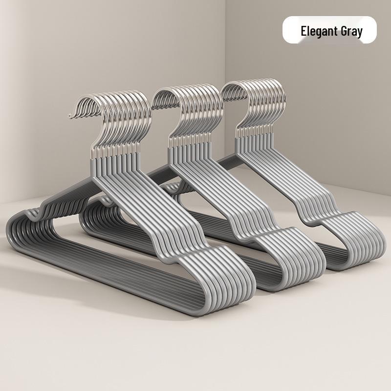 Очень толстая нескользящая вешалка с диповым покрытием для взрослых и детей - Решение для сушки одежды без следов