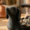 Small Jewelry Storage Container 3D Printed Dachshund Tray for Keys Earrings, Creative Desktop Modern Entryway Decor Organizer, Tabletop Dog Ornaments