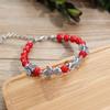 Handmade Yunnan Bracelet Women's Versatile Retro Colored Stone Bracelet Nepalese Characteristic Holiday Accessories