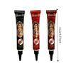 Easy-To-Use Henna Tattoo Cream Black Brown Temporary Tattoo Paste Henna Paste Cone  Body Art