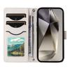 For Samsung Galaxy S25 Ultra Case Wallet Rhombus Leather Phone Cover with Shoulder Strap,Wrist Strap