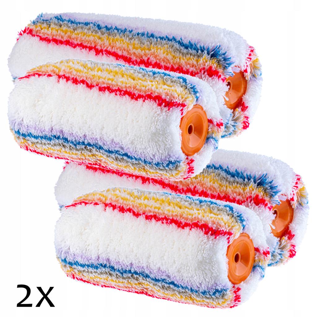KADAX Wałek malarski Zapas multikolor 20 i 25 cm 2szt