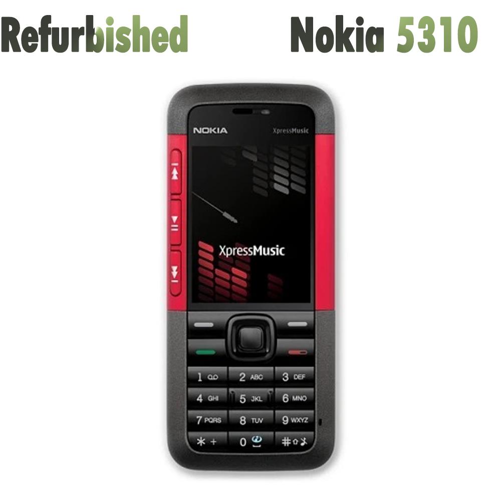 Восстановленный оригинальный мобильный телефон Nokia 5310 XpressMusic с 1 SIM-картой