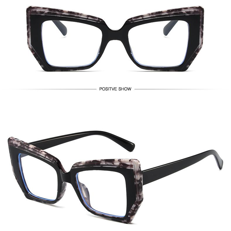 Женские очки модные ретро художественные Tr90 классические простые студенческие повседневные очки для езды на работу вождения уличных очков