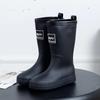 Новые резиновые сапоги женские летние нескользящие трендовые мягкие дождевые туфли для рыбалки пешком зимние теплые водонепроницаемые ботинки с толстой подошвой
