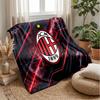 AC Milan Theme blanket Soft Flannel Blanket Plush Throw Blanket Cozy Sofa Bed Blanket for Home Decor