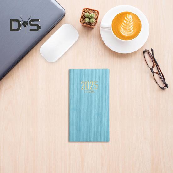 Плотная бумага Блокнот Гладкое письмо Без растекания чернил Обложка из искусственной кожи Формат А6 Бумажный ежедневник Рабочий график Журнал