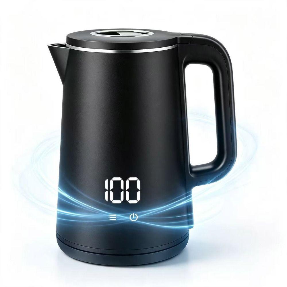 Temperature Settings Electric Kettle Digital Display Smart Kettle Water Boiler Household Use