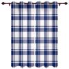Plaid, English, Red, Dark Grey Window Curtains Curtains for Living Room Decorative Items Living Room