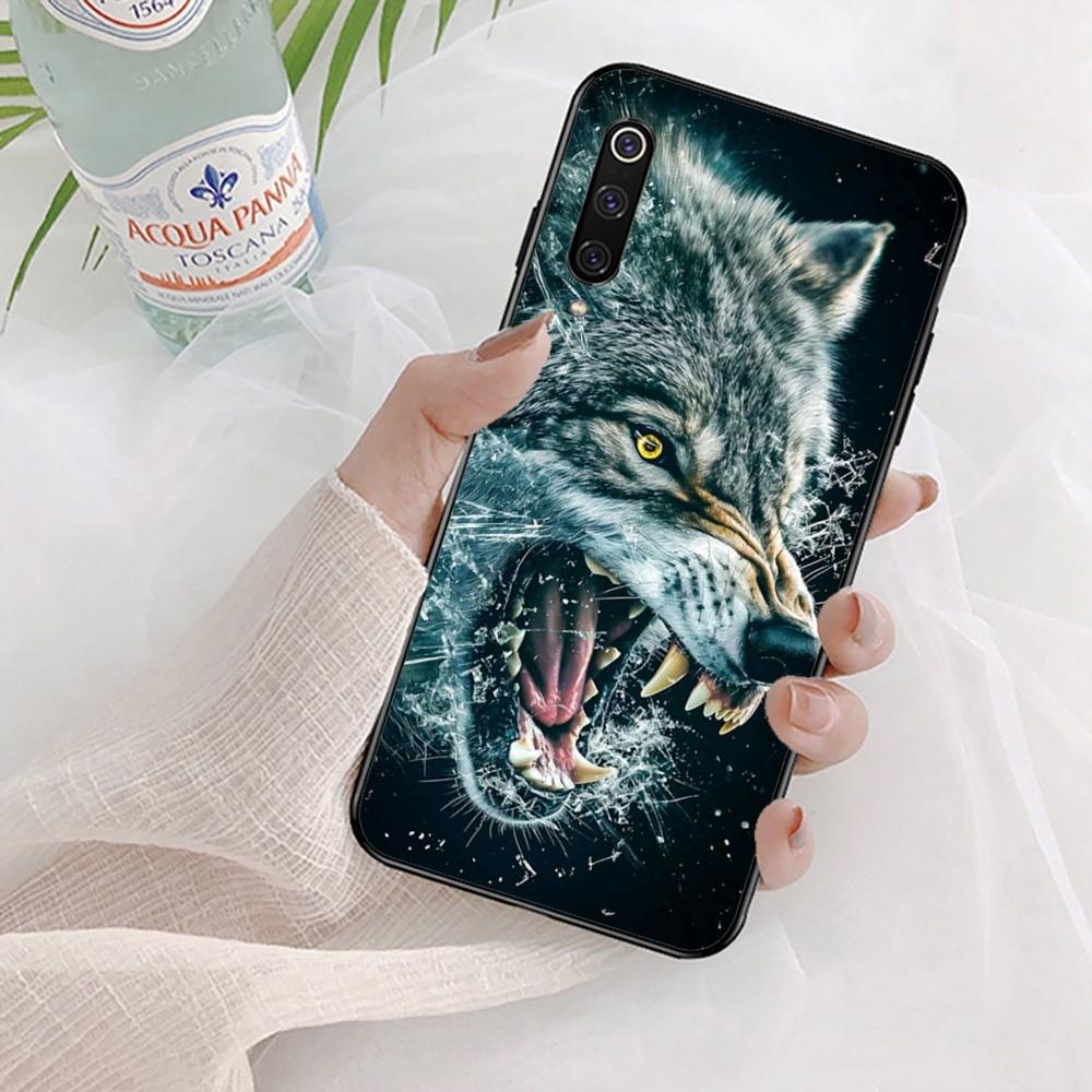 Чехол для телефона Животное Волк Воет для Xiaomi Mi 5X 8 9 10 11 12 Lite Pro 10T PocoX3pro PocoM3 Note 10 Pro Lite