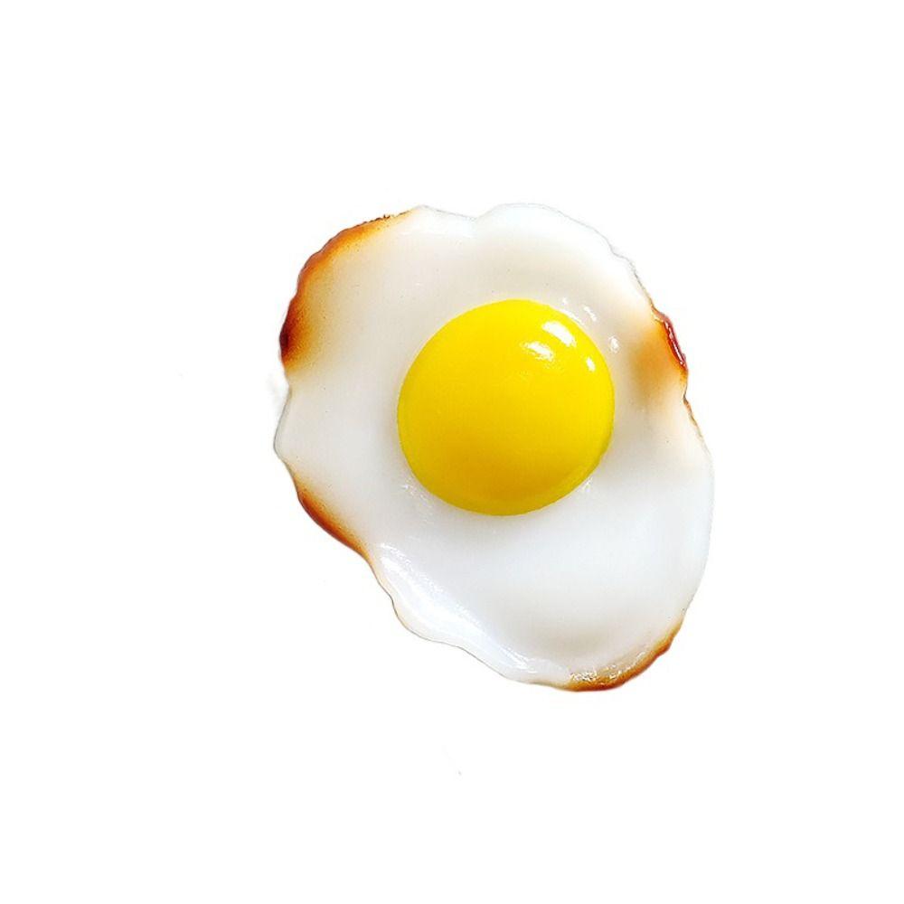 Cooking Toys Simulation Kitchen Toy Pretend Play Fake Food Toys Poached Egg Fake Fried Eggs Girls