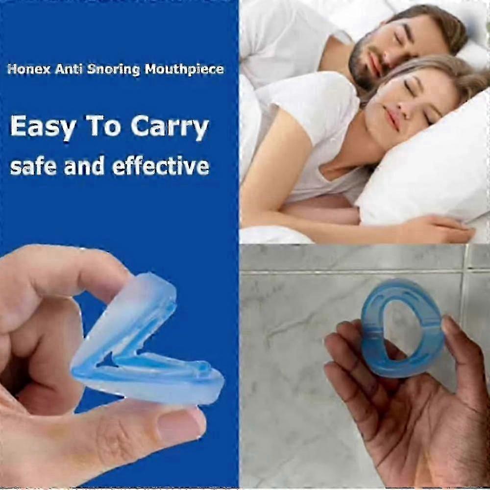 New Honex Anti Snoring Mouthpiece 2025 - The Quiet Night Device for Women & Men, Soft & Comfortable