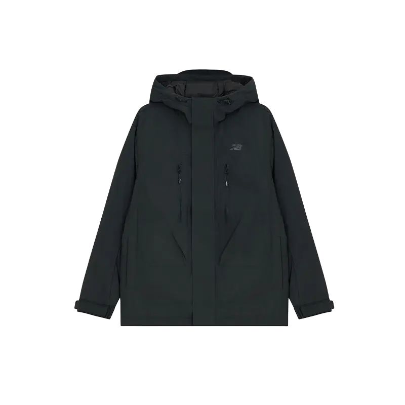 New Balance Мужская пуховая куртка темно-серая AMJ44306-ACK
