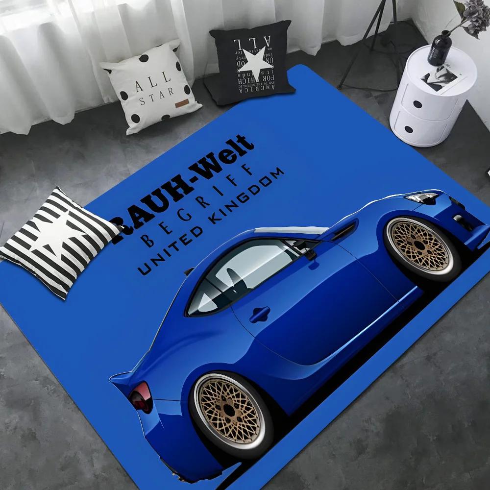 Японский Спортивный Автомобиль Jdm RWB 911 964 933 Окрашенный Входной Коврик для Двери Нордический Стиль Домашний Коврик для Двери Ванная-Туалет Коврики Спальня Декор Коврик