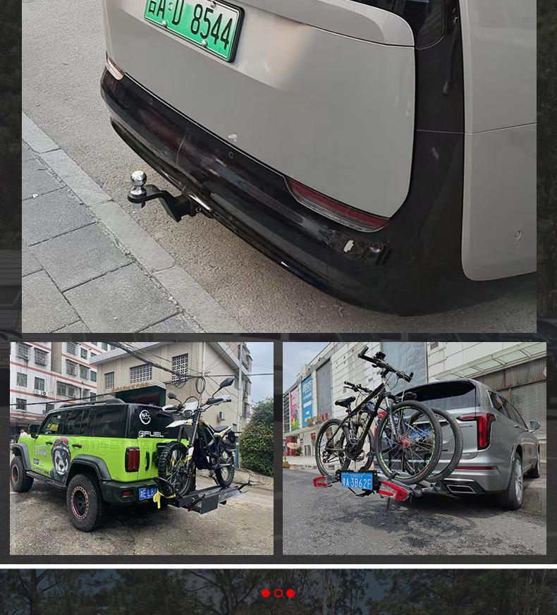 Ideal MEGA Tow Hitch - Square Hole Tow Bar Rear Bumper Towing Hook