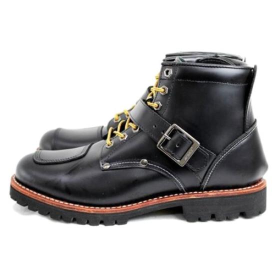 AV2931 TIGER Байкерские полусапоги ЧЕРНЫЕ US10 [AVIREX] (приблизительно. 28см)